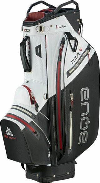 Big Max Aqua Tour 4 Cartbag, white/black/merlot