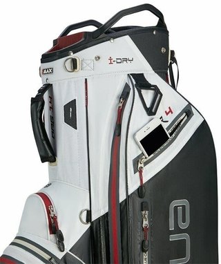 Big Max Aqua Tour 4 Cartbag, white/black/merlot