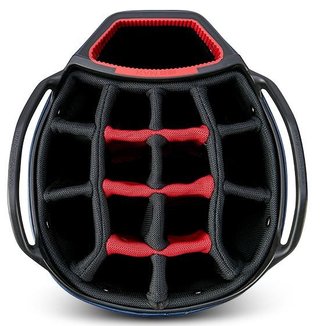 Big Max Aqua Tour 4 Cartbag, weiss/dunkelblau/rot