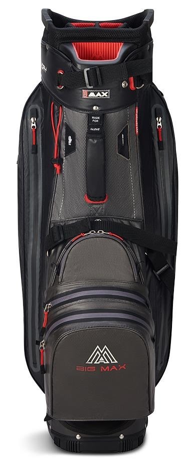 Big Max Aqua Sport 360 Cartbag, grau/schwarz/rot