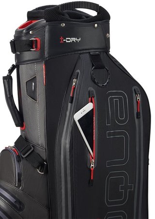 Big Max Aqua Sport 360 Cartbag, grau/schwarz/rot