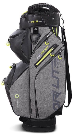 Big Max Dri Lite Style Cartbag, grau/schwarz/limette