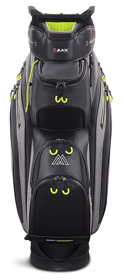 Big Max Dri Lite Style Cartbag, grau/schwarz/limette