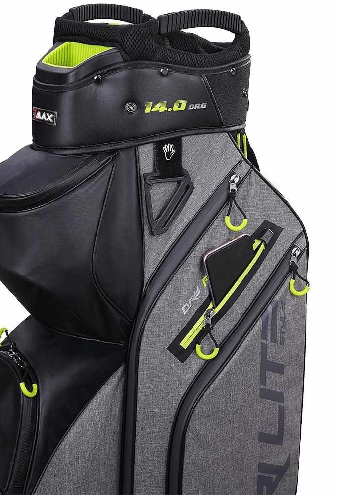 Big Max Dri Lite Style Cartbag, grau/schwarz/limette