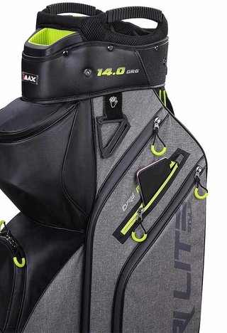 Big Max Dri Lite Style Cartbag, grau/schwarz/limette