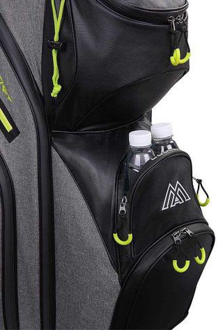 Big Max Dri Lite Style Cartbag, grau/schwarz/limette