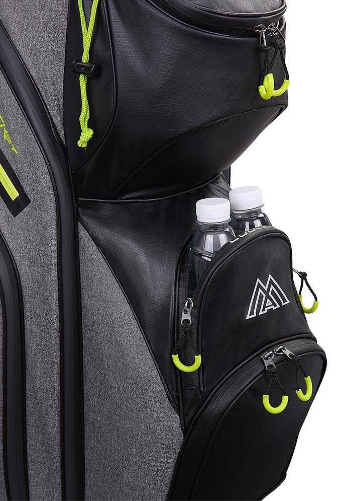 Big Max Dri Lite Style Cartbag, grau/schwarz/limette