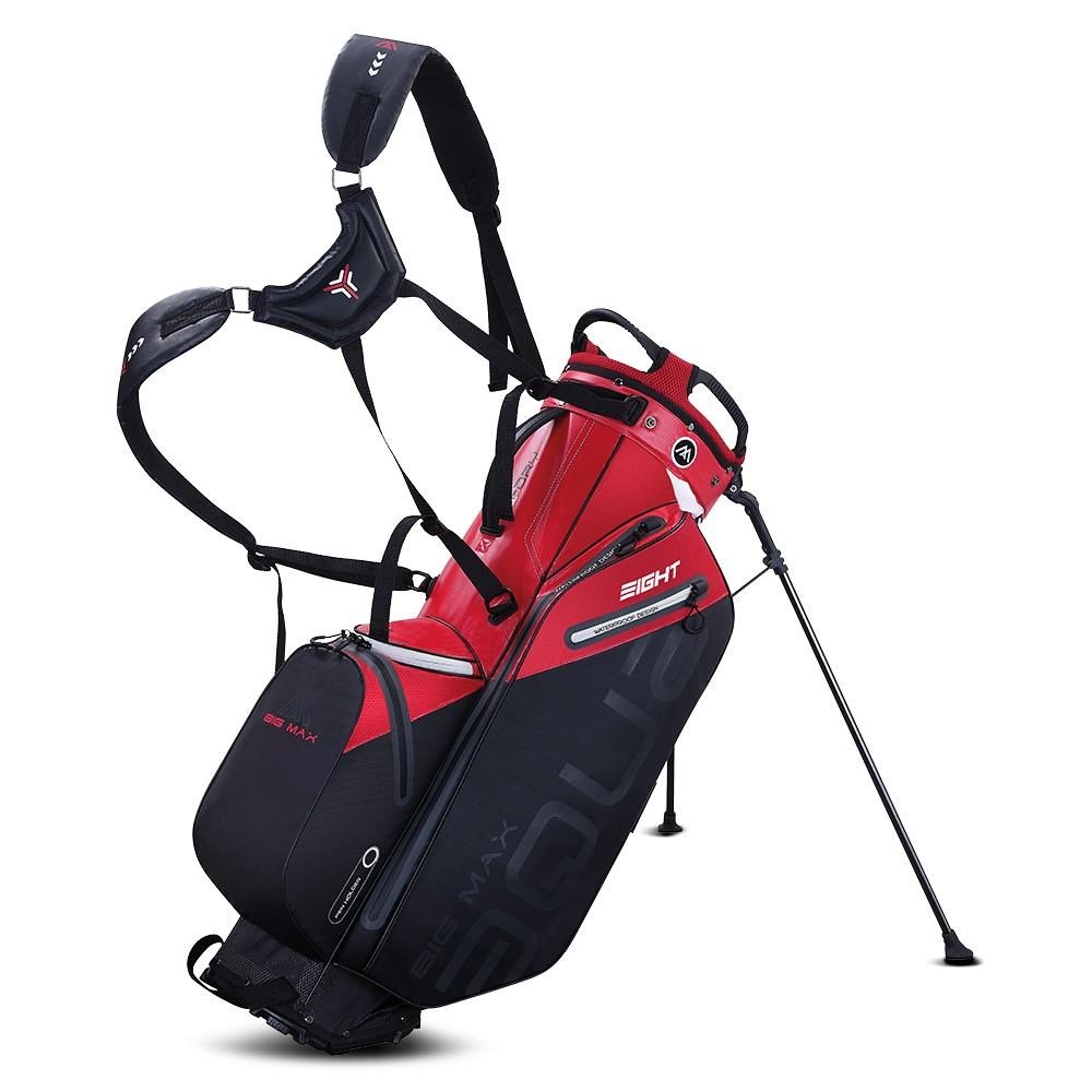 Big Max Aqua Eight G Standbag, rot/schwarz