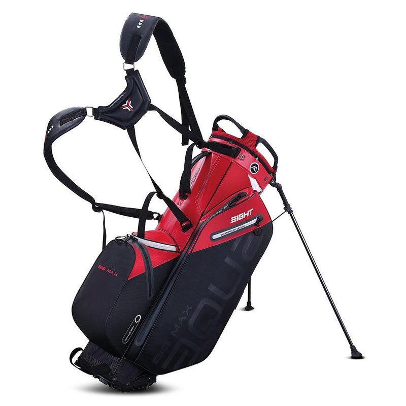 Big Max Aqua Eight G Standbag, rot/schwarz