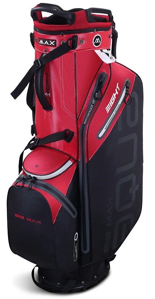 Big Max Aqua Eight G Standbag, rot/schwarz