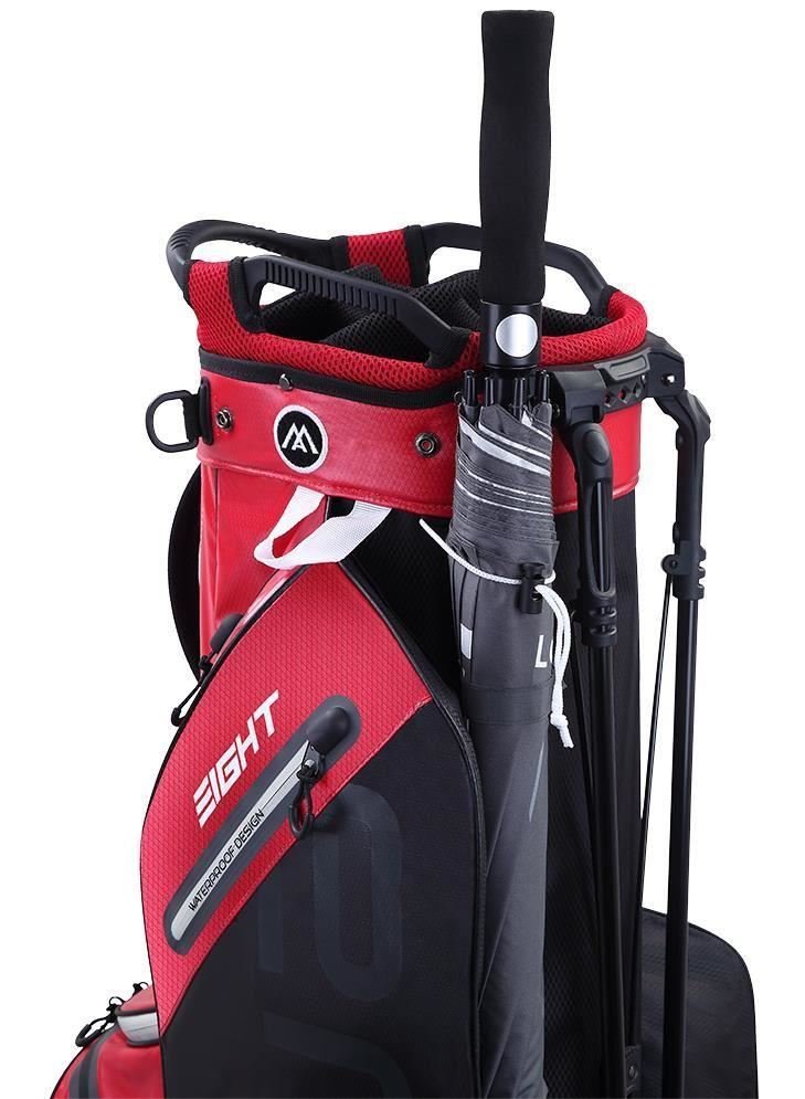 Big Max Aqua Eight G Standbag, rot/schwarz