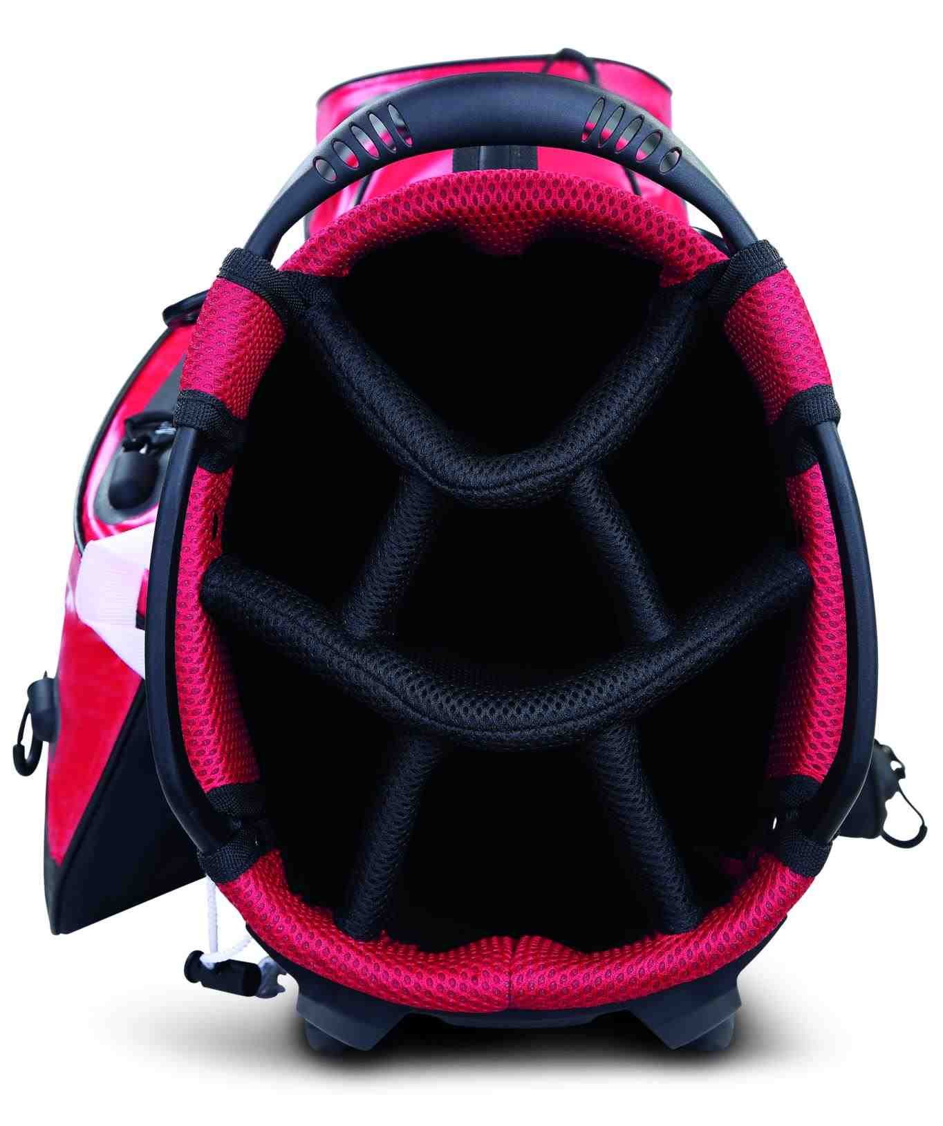 Big Max Aqua Eight G Standbag, rot/schwarz