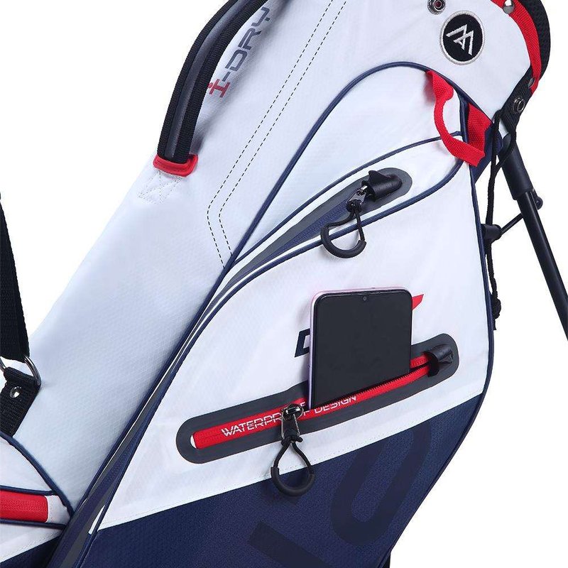 Big Max Aqua Seven G Standbag, weiss/dunkelblau/rot