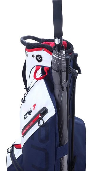 Big Max Aqua Seven G Standbag, weiss/dunkelblau/rot