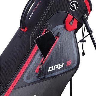 Big Max Dri Lite Seven G Standbag, schwarz/rot