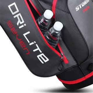 Big Max Dri Lite Seven G Standbag, schwarz/rot