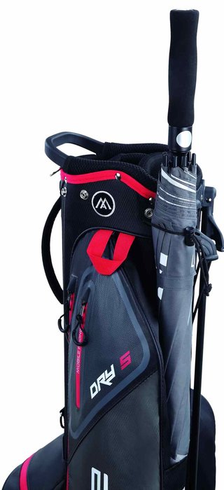 Big Max Dri Lite Seven G Standbag, schwarz/rot