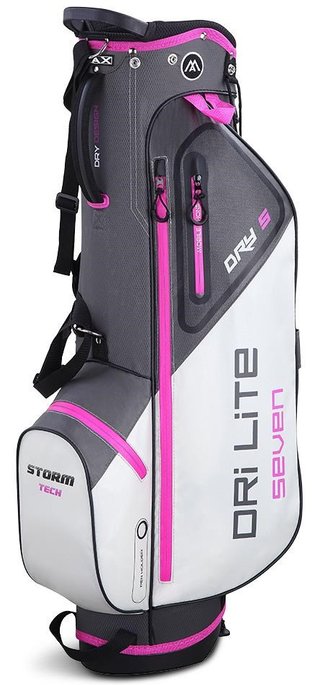 Big Max Dri Lite Seven G Standbag, grau/fuchsia/weiss