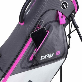 Big Max Dri Lite Seven G Standbag, grau/fuchsia/weiss