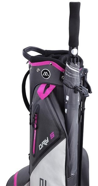 Big Max Dri Lite Seven G Standbag, grau/fuchsia/weiss