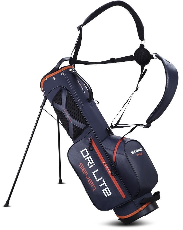 Big Max Dri Lite Seven G Standbag, steel blue/rust/white