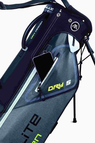 Big Max Dri Lite Seven G Standbag, grau/limette/schwarz