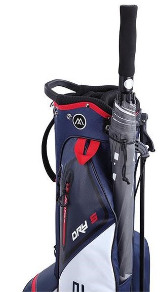Big Max Dri Lite Seven G Standbag, weiss/dunkelblau/rot