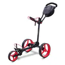 Big Max Blade Trio Golftrolley, schwarz/rot