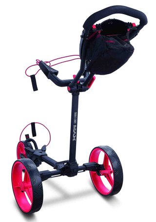 Big Max Blade Trio Golftrolley, schwarz/rot