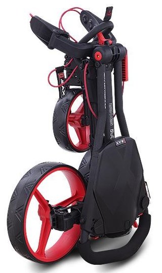 Big Max Blade Trio Golftrolley, schwarz/rot