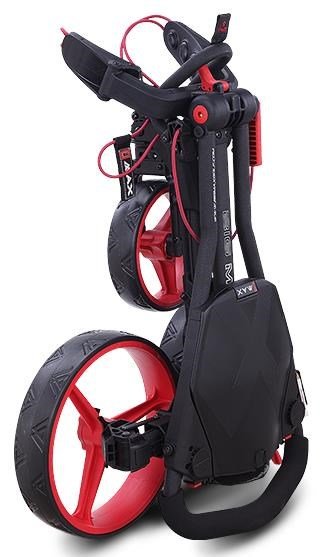 Big Max Blade Trio Golftrolley, schwarz/rot