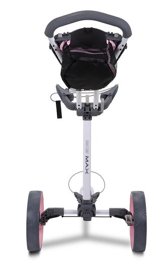 Big Max Blade Trio Golftrolley, weiss/rosa