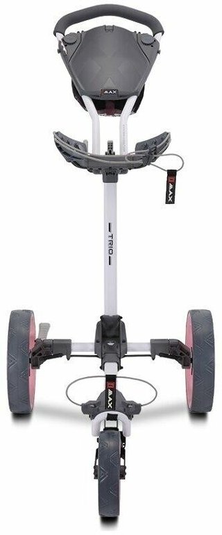Big Max Blade Trio Golftrolley, weiss/rosa