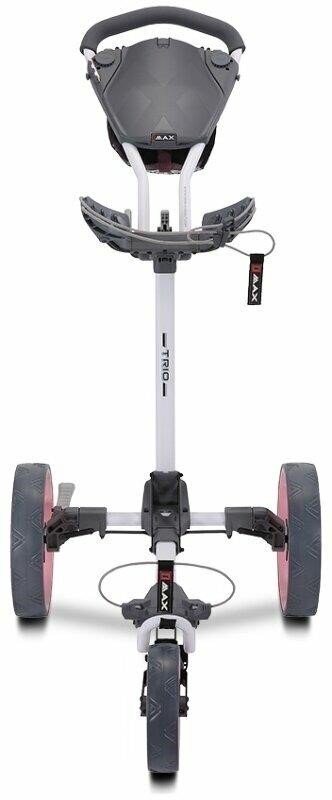 Big Max Blade Trio Golftrolley, weiss/rosa