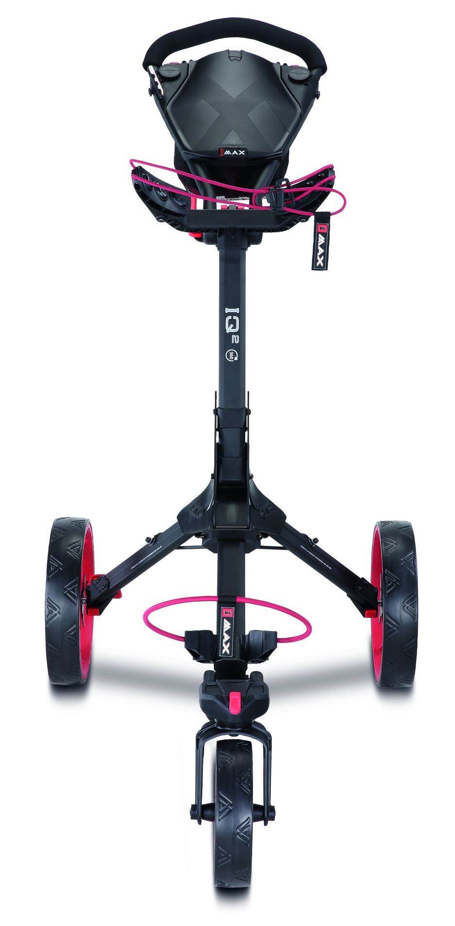 Big Max IQ2 360 Golf Trolley, phantom black/red