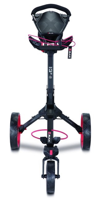 Big Max IQ2 360 Golf Trolley, phantom black/red