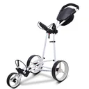 Big Max Autofold X2 Golftrolley, weiss