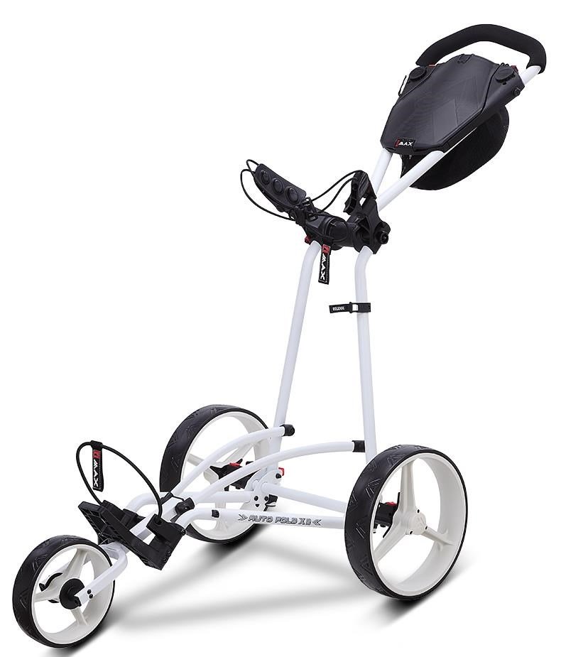 Big Max Autofold X2 Golftrolley, weiss