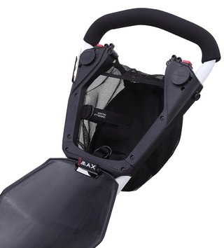 Big Max Autofold X2 Golftrolley, weiss