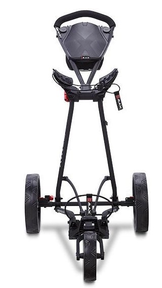 Big Max Autofold X2 Golftrolley, schwarz