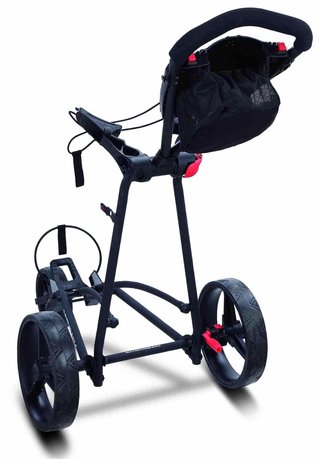 Big Max Autofold X2 Golftrolley, schwarz