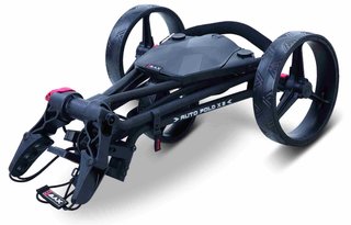 Big Max Autofold X2 Golftrolley, schwarz