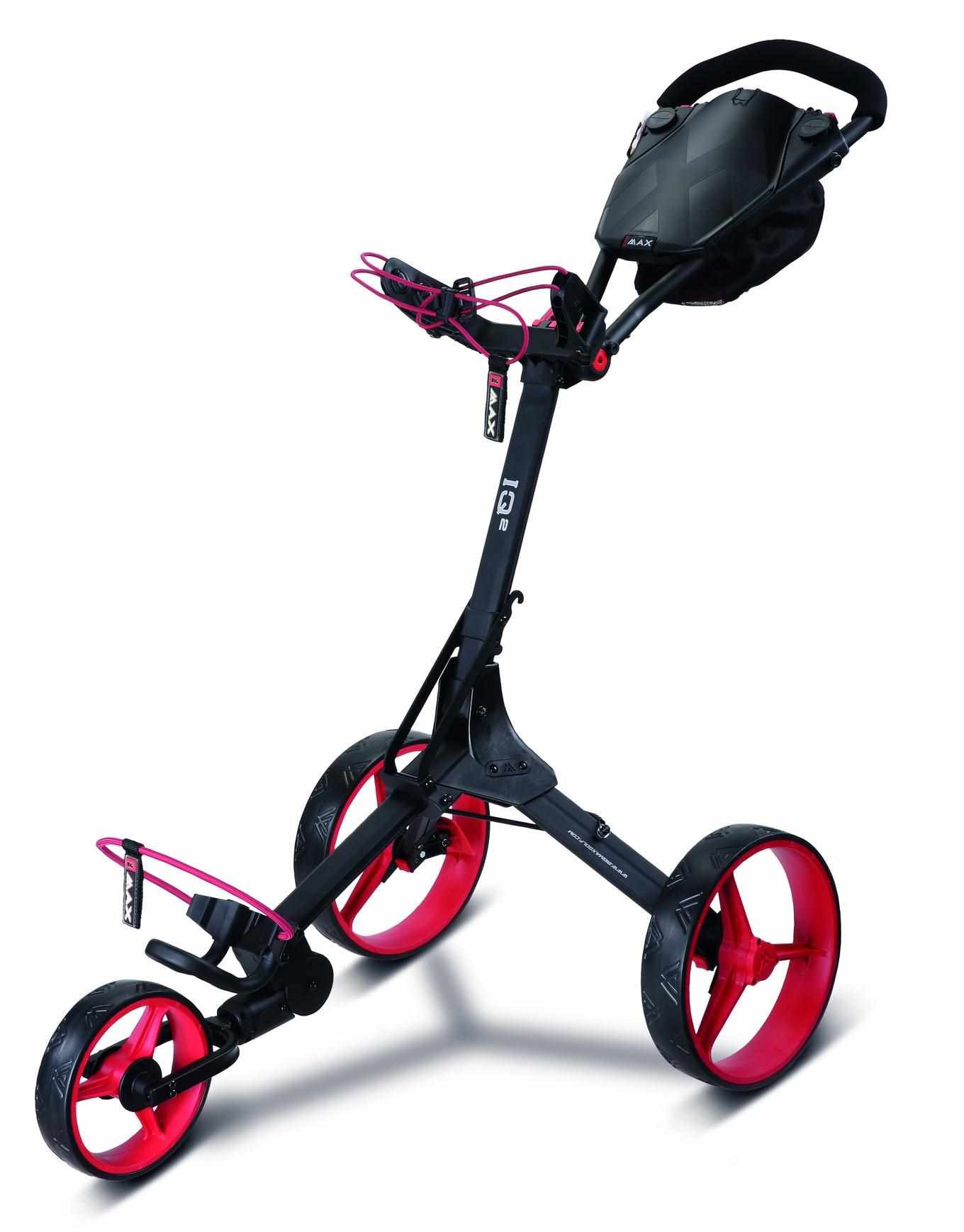 Big Max IQ2 Golftrolley, phantom black/red