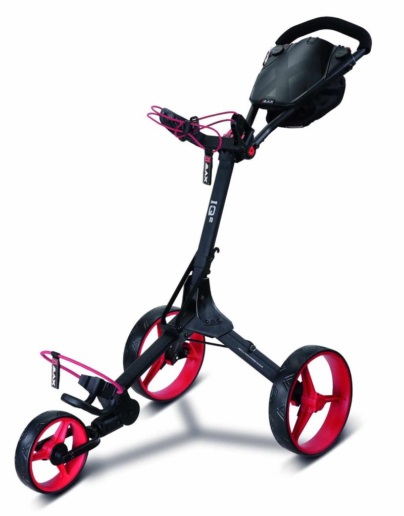 Big Max IQ2 Golftrolley, phantom black/red