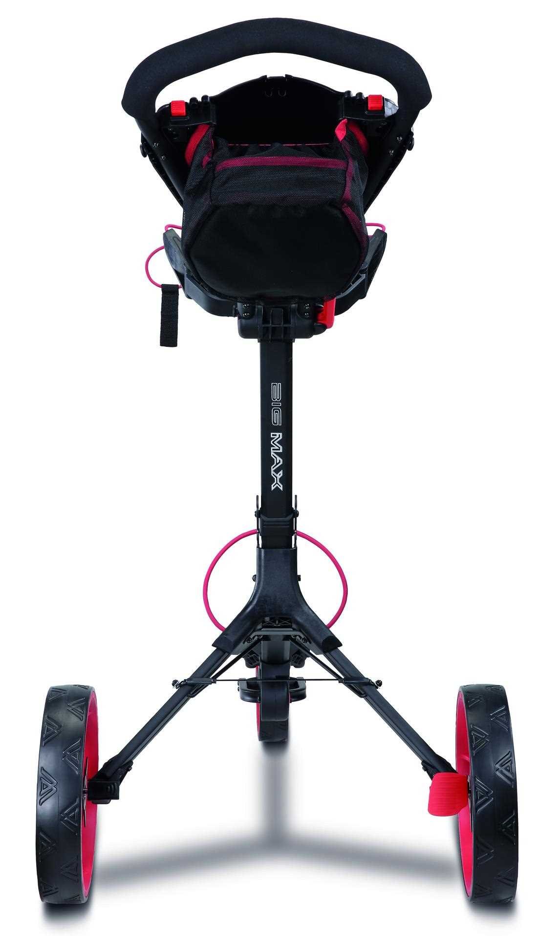 Big Max IQ2 Golftrolley, phantom black/red