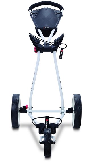 Big Max TI TWO Dreirad Golftrolley, weiss