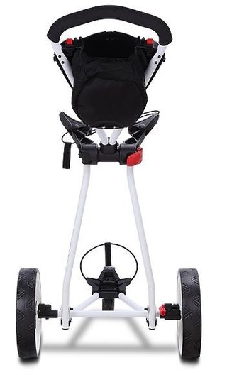 Big Max TI TWO Dreirad Golftrolley, weiss