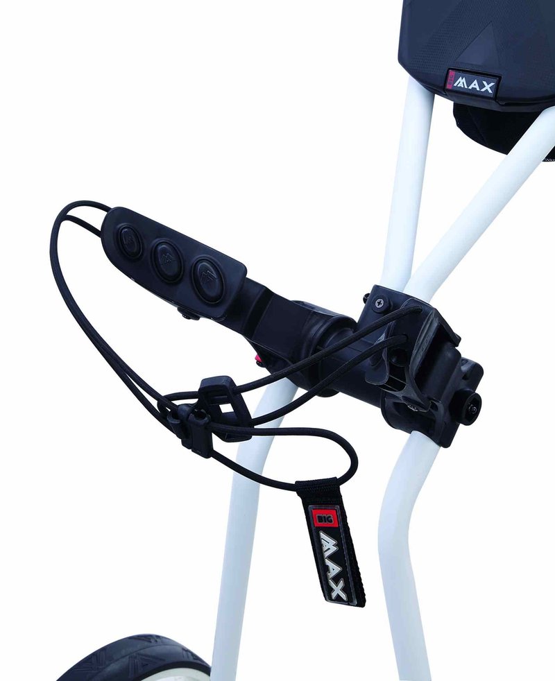 Big Max TI TWO Dreirad Golftrolley, weiss