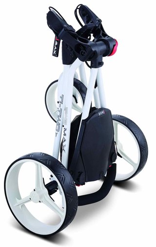 Big Max TI TWO Dreirad Golftrolley, weiss