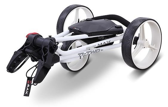 Big Max TI TWO Dreirad Golftrolley, weiss